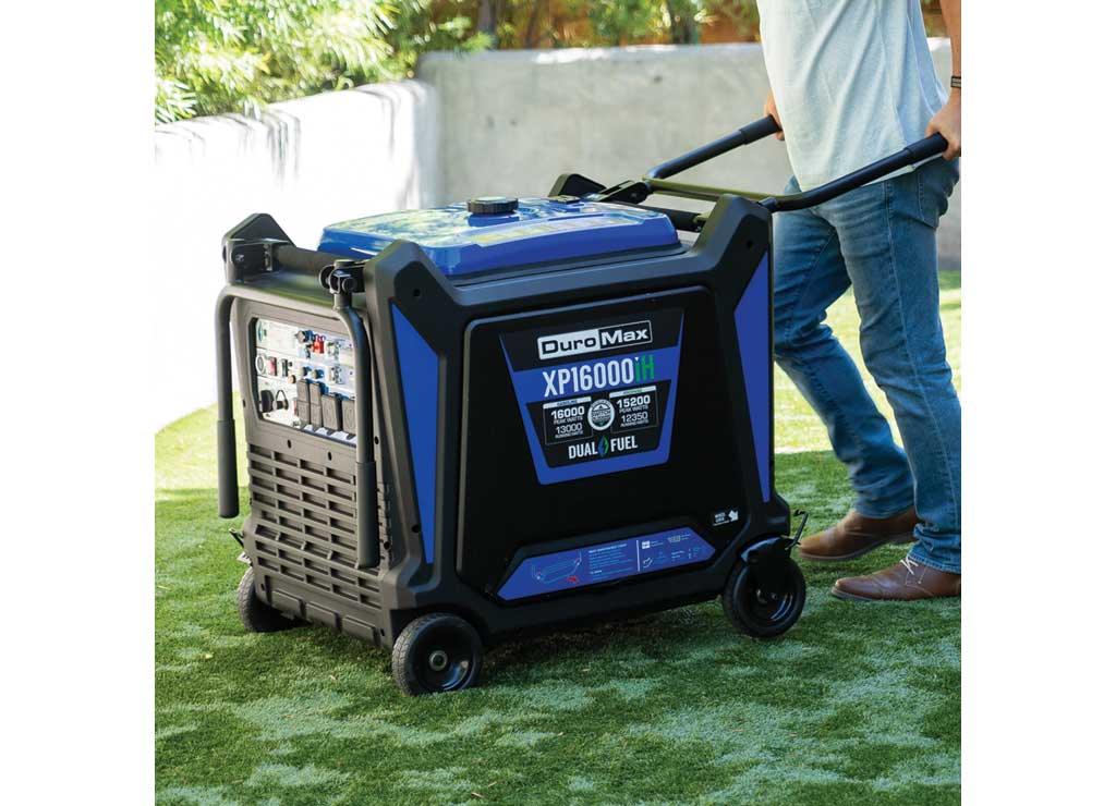 DuroMax XP16000iH 16,000 Watt Dual Fuel Portable Inverter Generator - Quiet, Low THD