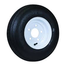 Tow-Rite RDG3720-W4 - Tire & Rim 4.8 X 8 LRC White 2.65