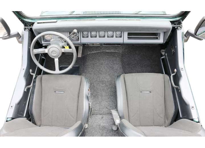 BedRug Front Floor Mats
(87-95 Jeep Wrangler YJ)