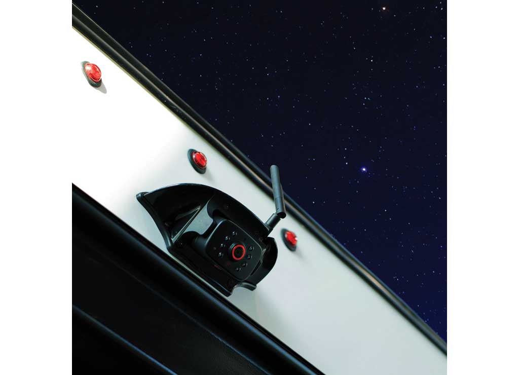 Furrion FOS5HTASF Vison S+ RV Backup Camera System 5’’ Monitor Rear Sharkfin Camera - Exterior Truck Parts