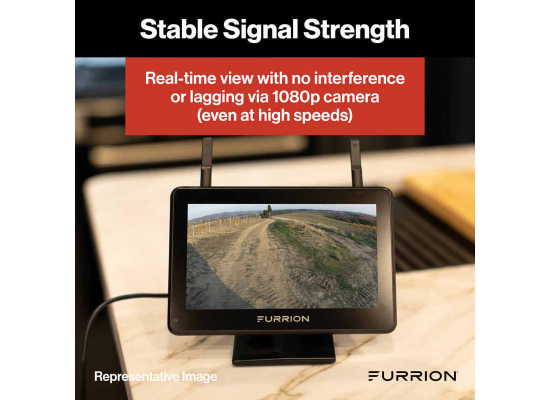 Furrion Vision S+ Wireless RV Observation System w/ 4 Cameras - 7’’ Screen - Exterior Truck Parts