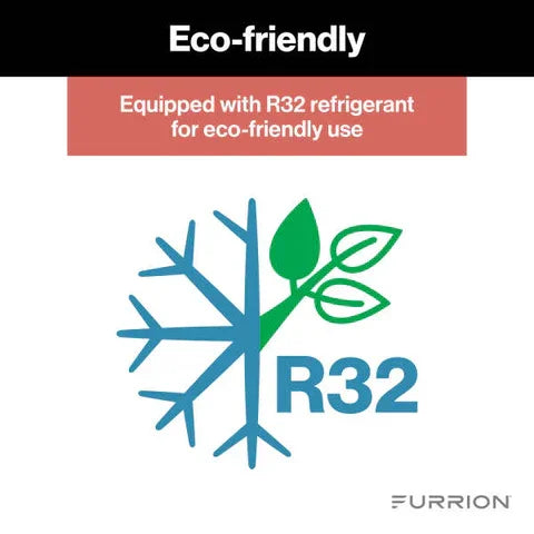 Furrion Chill® HE Low-Profile RV Air Conditioner | 2024044598 | 13,500 BTU Heat Pump Color Black R32