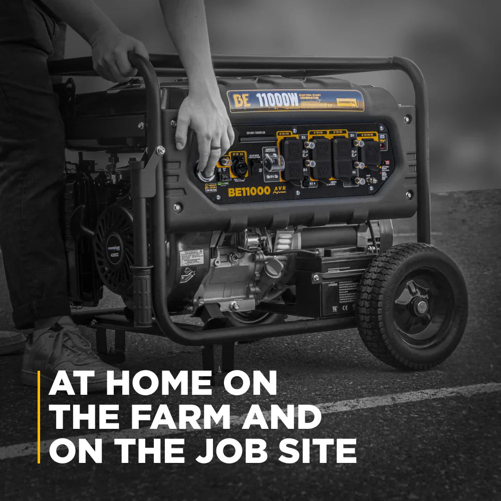 11,000 Watt Tri-Fuel Inverter Generator - BE11000 - Generator