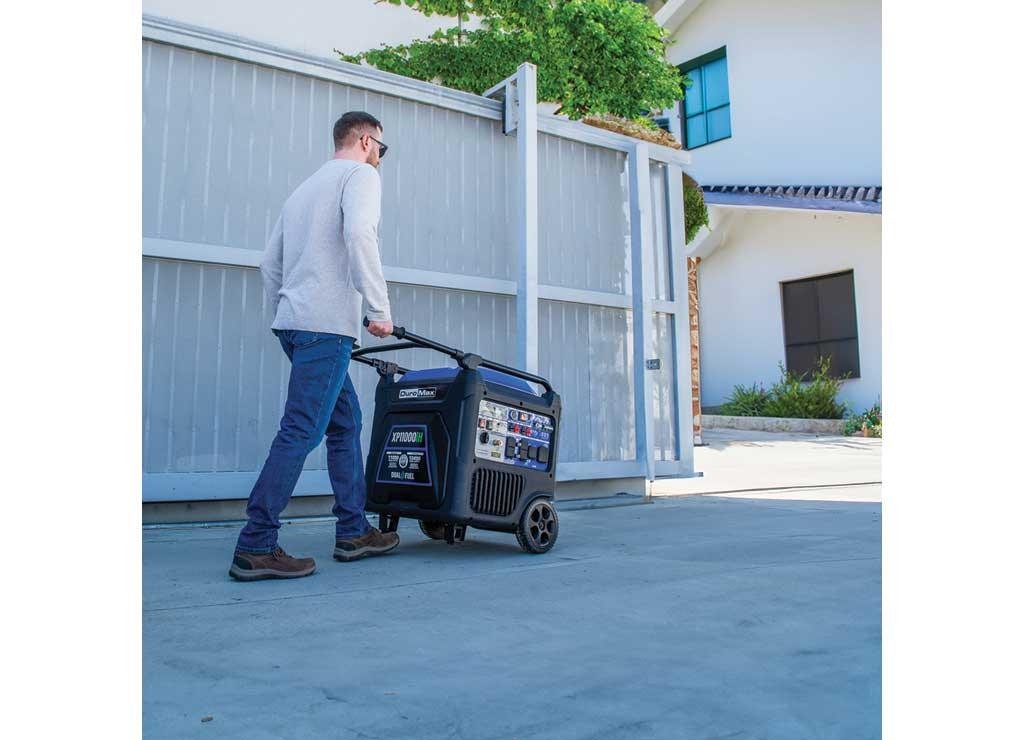DuroMax, 11000 Dual Fuel Digital Inverter, Surge Watts 11000 Rated Watts 9000 Voltage 120/240 Model# XP11000iH