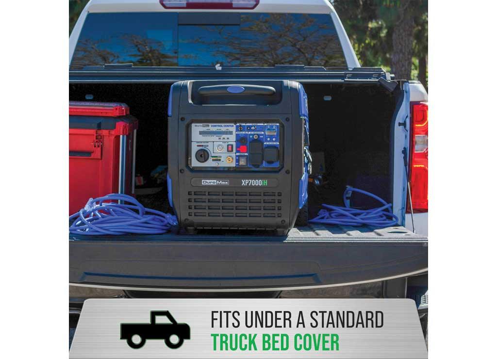 DuroMax, 7000 Dual Fuel Digital Inverter, Surge Watts 7000 Rated Watts 5500 Voltage 120/240 Model# XP7000iH