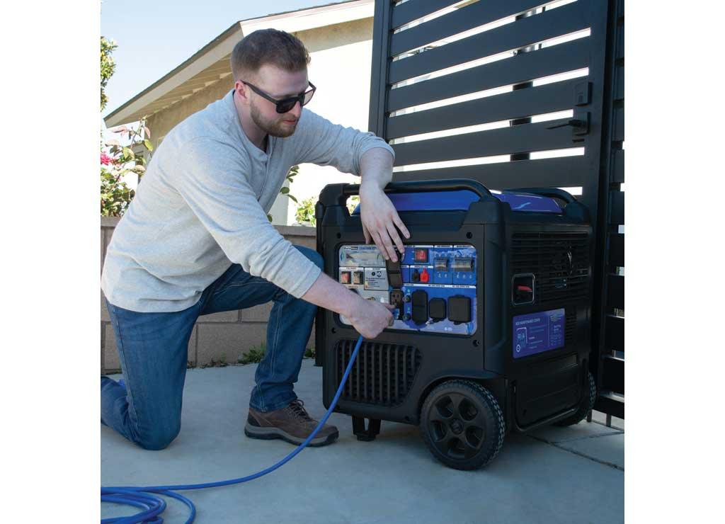 DuroMax, 9500 Dual Fuel Digital Inverter, Surge Watts 9500 Rated Watts 7600 Voltage 120/240 Model# XP9500iH