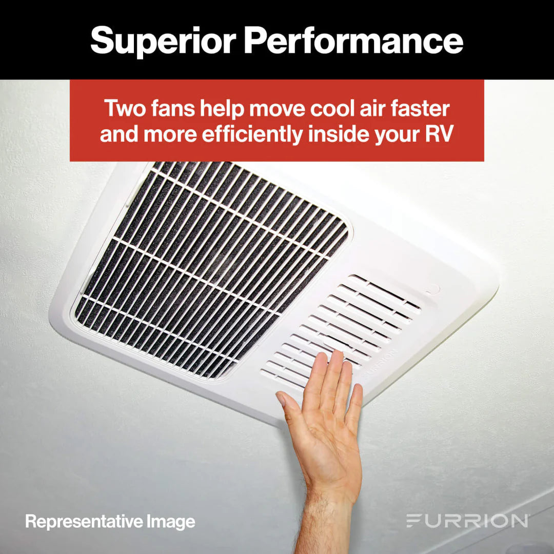 Furrion Chill HE Air Conditioner 2024042635 FACR13HESA2-PS-AM 13,500 BTU White R32
