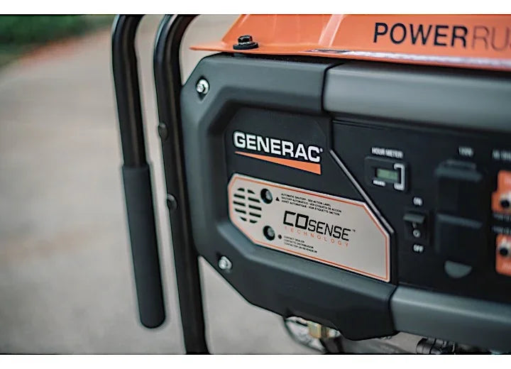 Generac GP 7683 Portable Generator 54.2/27.1 A 120/240 V  Gasoline 6.9 gal Tank Recoil Start