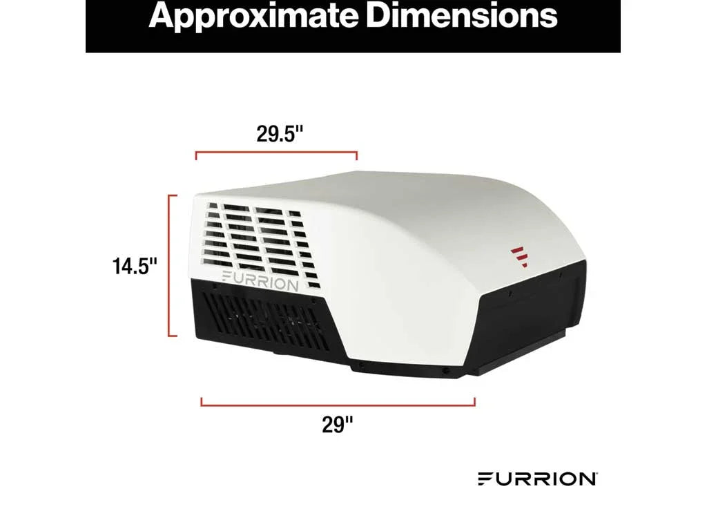 Furrion | Chill Cube RV Air Conditioner | Variable Speed | 2024039645 | 18,000 BTU | Ducted | White