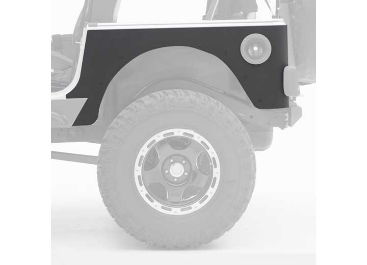 XRC Rear Corner Guards - Black Textured (76874)