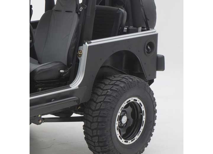 XRC Rear Corner Guards - Black Textured (76874)