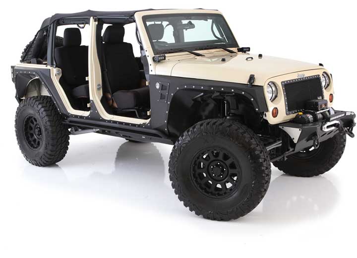 XRC Rear Corner Guards - Black Textured (76882)