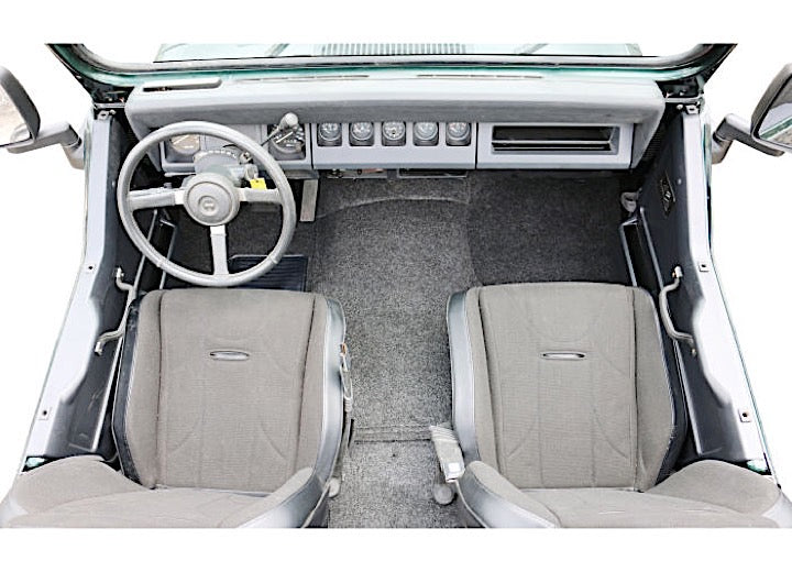 BedRug Front Floor Mats
(87-95 Jeep Wrangler YJ)