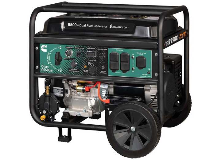 Cummins Onan | Portable Generator | P9500df | A074Z438 | 9500 Watt | Dual Fuel | Electric Start
