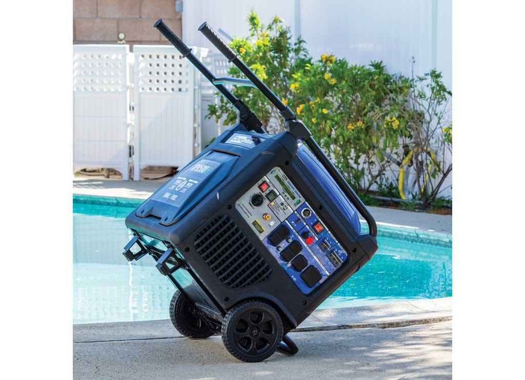 DuroMax, 9500 Dual Fuel Digital Inverter, Surge Watts 9500 Rated Watts 7600 Voltage 120/240 Model# XP9500iH