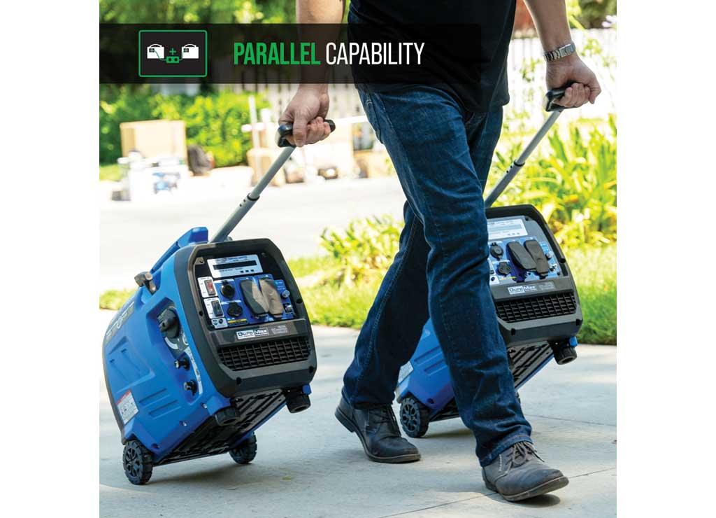 DuroMax Dual Fuel Digital Inverter Generator with CO Alert, 2300 Surge Watts, 1800 Rated Watts, Model# XP2300iH