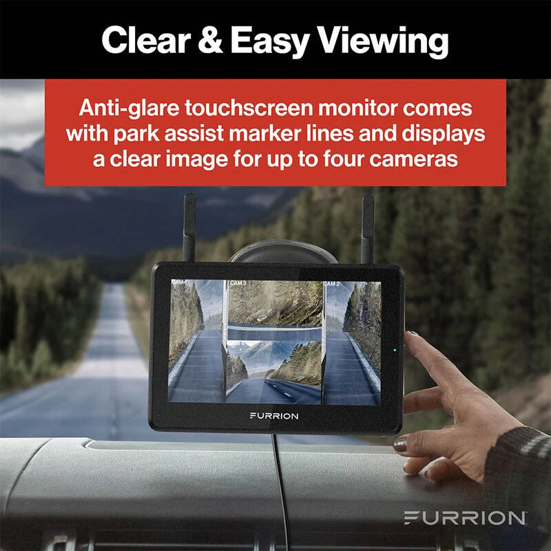 Furrion 7’’ Vision S+ Single Camera Vehicle Observation System - Exterior Truck Parts