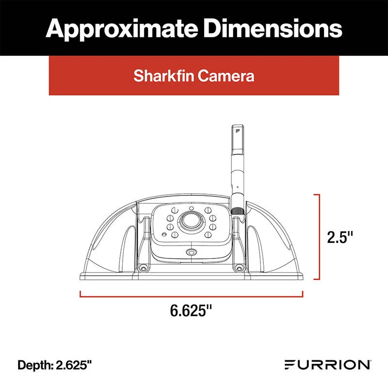 Furrion 7’’ Vision S+ Single Camera Vehicle Observation System - Exterior Truck Parts