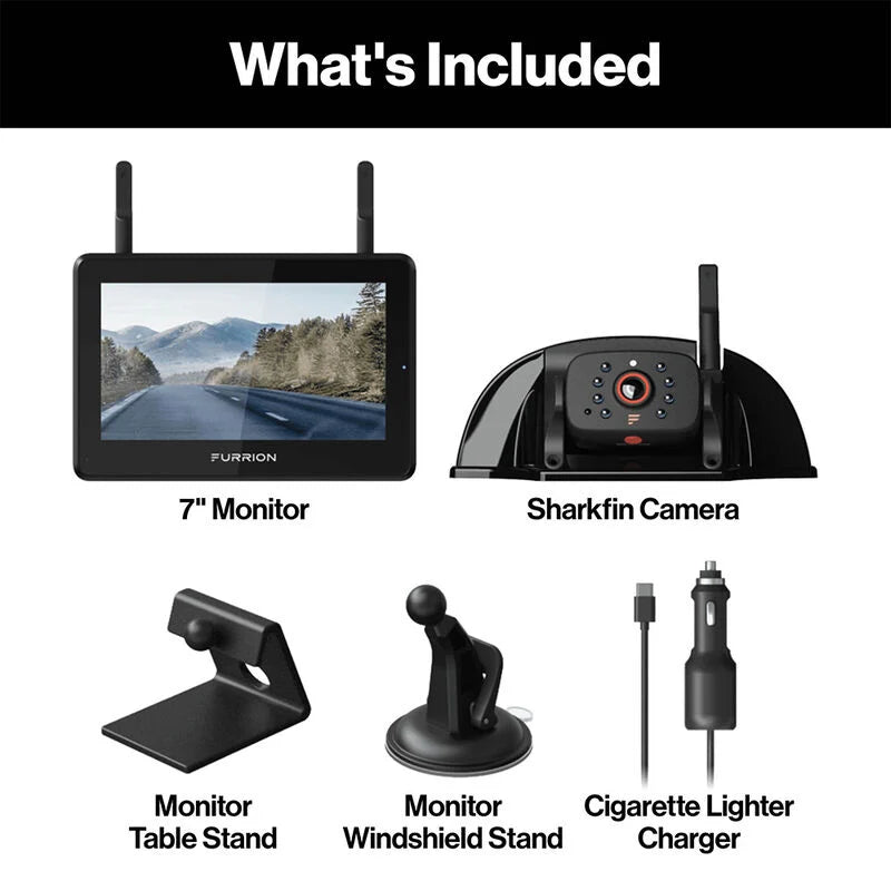 Furrion 7’’ Vision S+ Single Camera Vehicle Observation System - Exterior Truck Parts