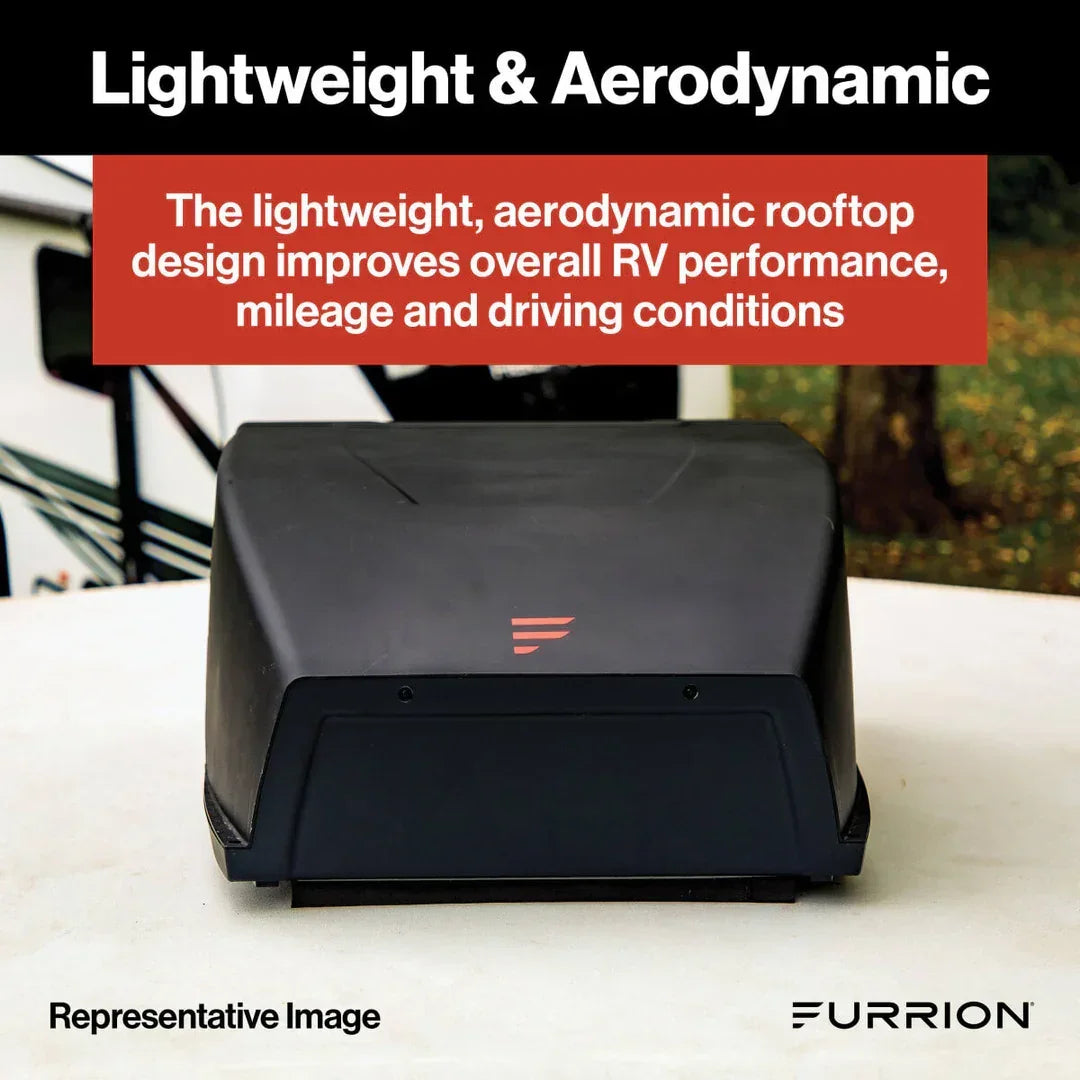 Furrion Chill HE Air Conditioner 15,000 BTU Color Black R32 - RV HVAC