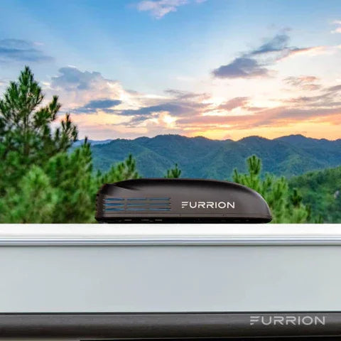 Furrion Chill® HE Low-Profile RV Air Conditioner | 2024044598 | 13,500 BTU Heat Pump Color Black R32 - RV HVAC