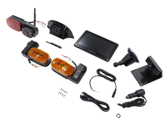 Furrion Vision S+ Wireless RV Observation System w/ 4 Cameras - 7’’ Screen - Exterior Truck Parts