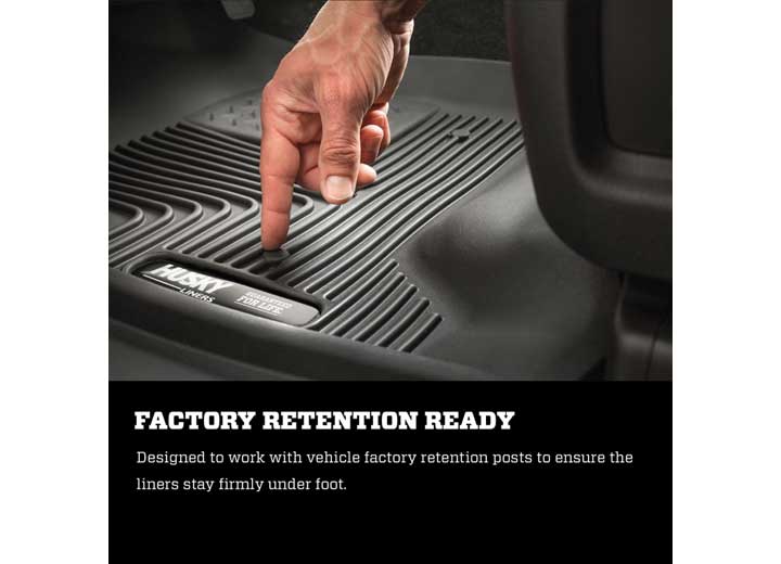 Husky Liners X-act Front Floor Liner 53751 - Interior Truck Accessories