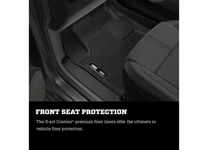 Husky Liners X-act Front Floor Liner 53751 - Interior Truck Accessories