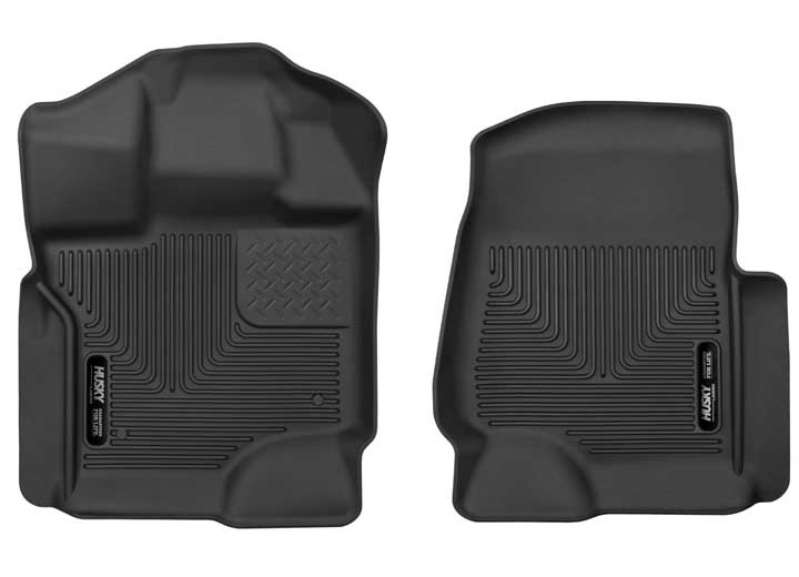 Husky WeatherBeater Floor Liners for 2015-2024 F-150, 2022-2024 F-150 LIGHTNING - 18361