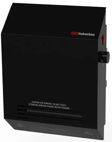 Suburban Electric Wall Heater - Black