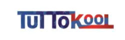 Tutukool logo in bold blue and red lettering with a stylized design.