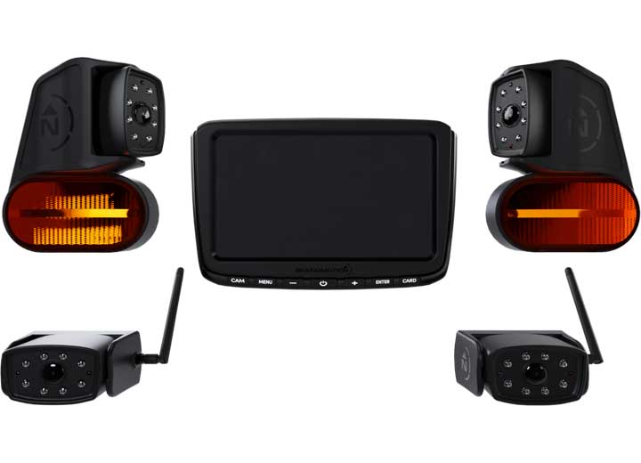 Wireless HD Observation System 7″ DVR Monitor - Exterior Truck Parts